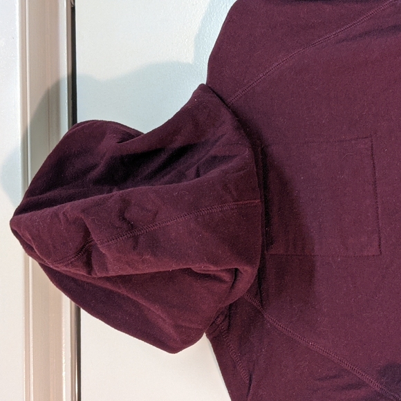 Garage Campus Burgundy Hoodie - Picture 6 of 8